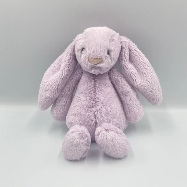 Jellycat Small Bashful Lilac Bunny Soft Plush Toy Rabbit 8” £3712 