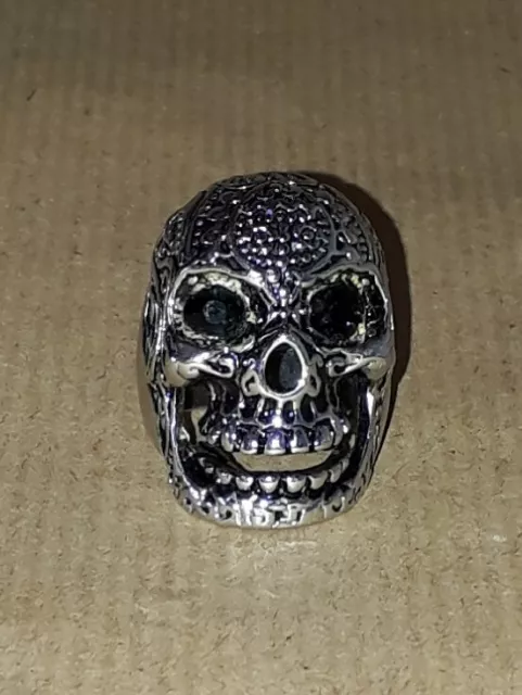 Ring Fingerring Totenkopf Skull Modeschmuck Harley Davidson Heavy Metal Rocker