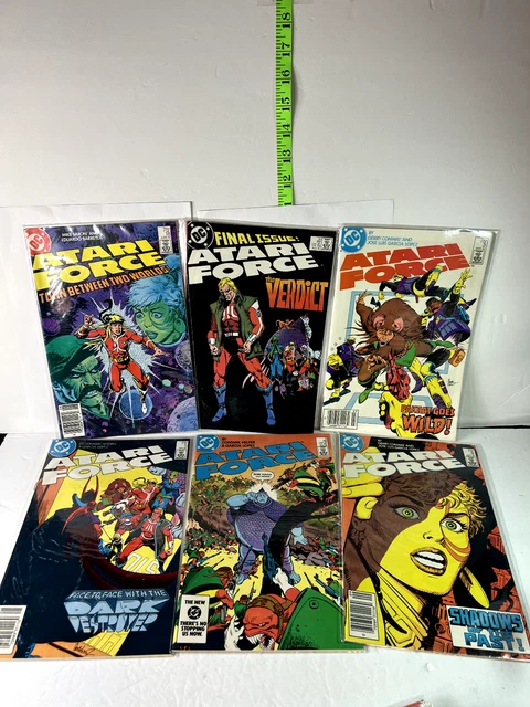 DC Comics Atari Force Comic Book Lot of 15 Comics Vintage