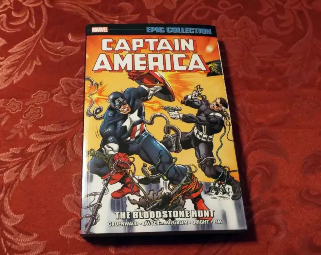 Captain America Epic Collection Vol 15 The Bloodstone Hunt Marvel TPB Softcover
