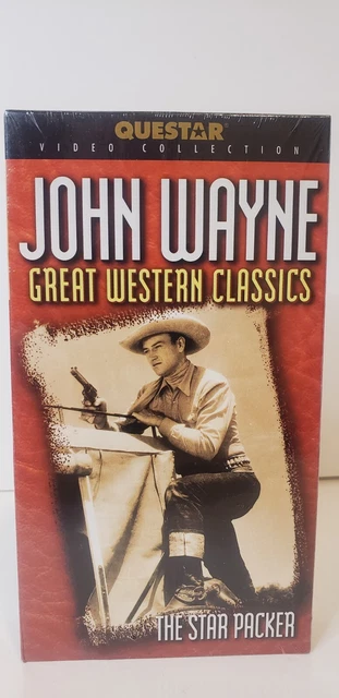 JOHN WAYNE GREAT WESTERN CLASSICS THE STAR PACKER VHS NEW Sealed £1.32 ...