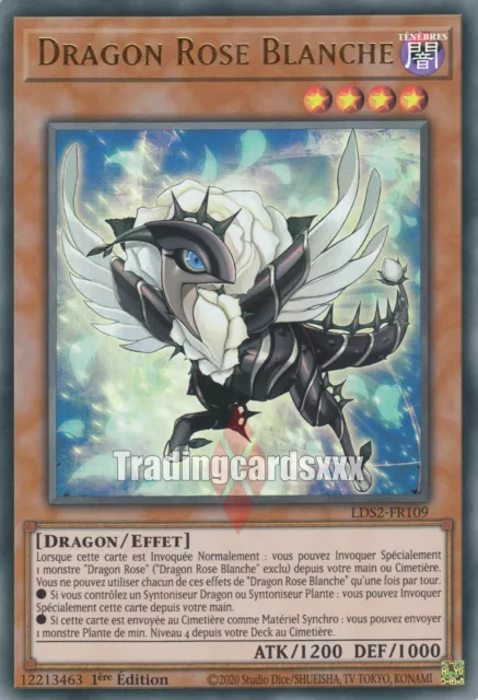 Yu-Gi-Oh! Dragon Rose Blanche : UR LDS2-FR109