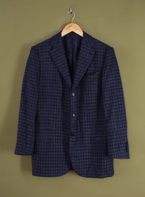 Mens KITON VICUNA Napoli Blazer Tailored Jacket Coat Cashmere Silk Size 40 50