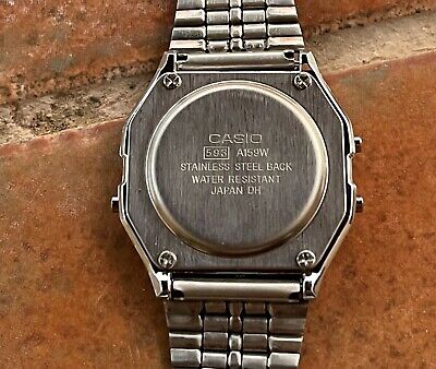 Casio Classic Retro Y2K Vintage A159WA-N1DF Wrist Watch for Men - Silver!
