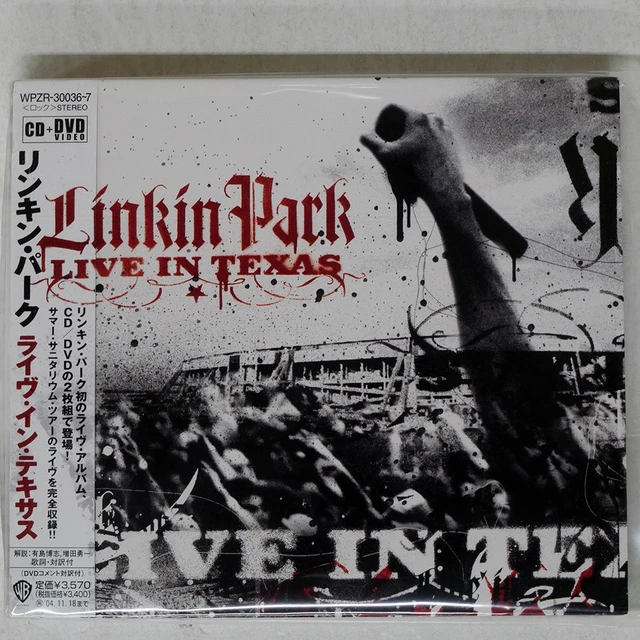 LINKIN PARK LIVE In Texas Warner WPZR30036 JAPAN OBI