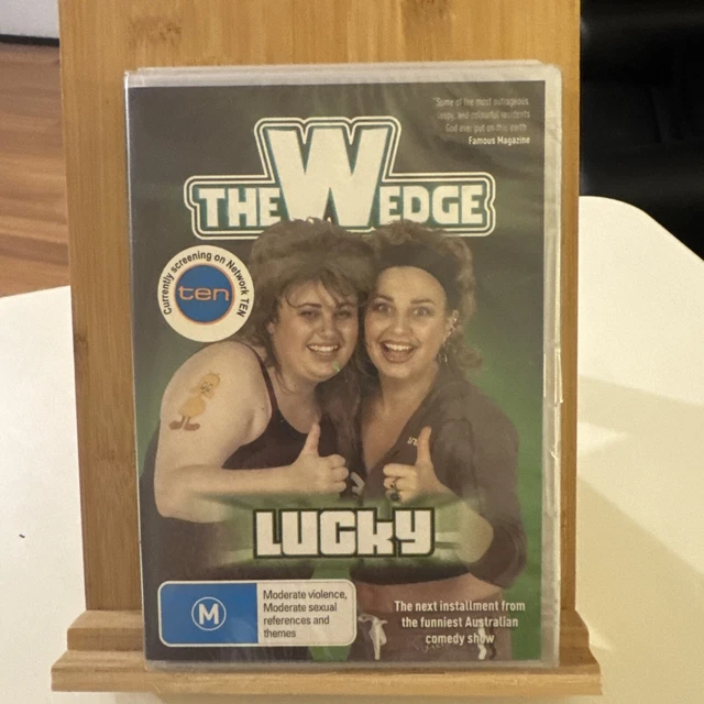 THE WEDGE LUCKY DVD Australian comedy rebel Wilson $29.71
