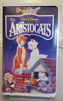 The Aristocats (VHS, 1996) Walt Disney Masterpiece, Clam Shell