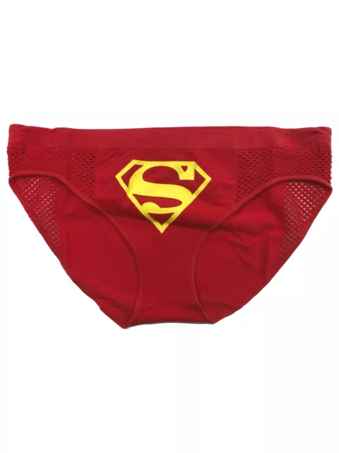 Superman Supergirl Printed Boyshort Hipster Panty