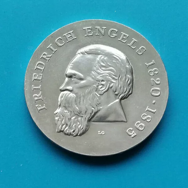 DDR: 20 Mark "Friedrich Engels" 1970 -A- (unc./stgl.)!!