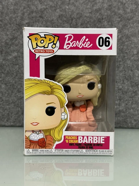 Boneco Funko Pop Barbie #06 - Peaches 'n Cream Barbie - Brasil