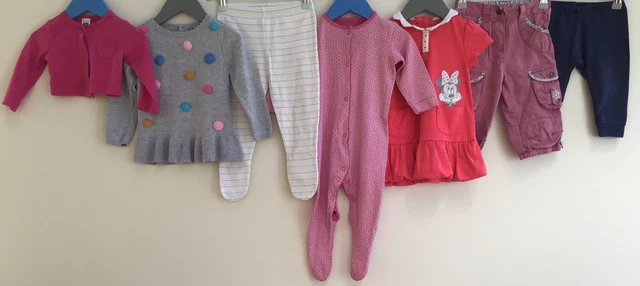 Pacchetto bambine 6-9 TU Next Rocha Little Rocha Carters George Zara