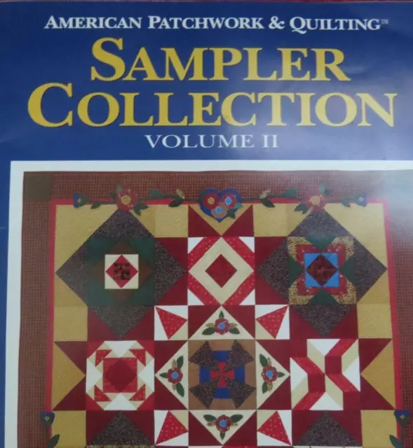 American Patchwork & Quilting Sampler Collection Volume 2 - Has Pattern Sheet 3