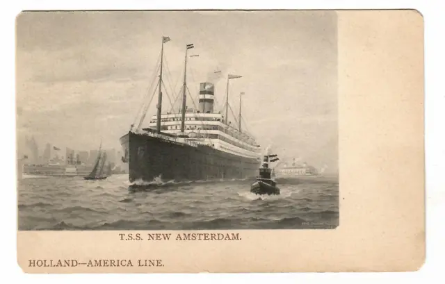 NIEUW AMSTERDAM (1906) (B) --  Holland America Line