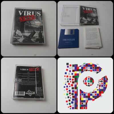 Virus KILLER software per il computer Commodore AMIGA Testato & Lavoro 