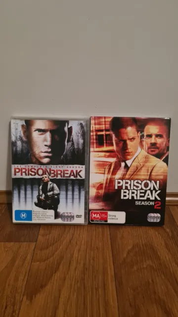 Prison Break Season 1 - 2 Series DVD Complete 12 Disc Set