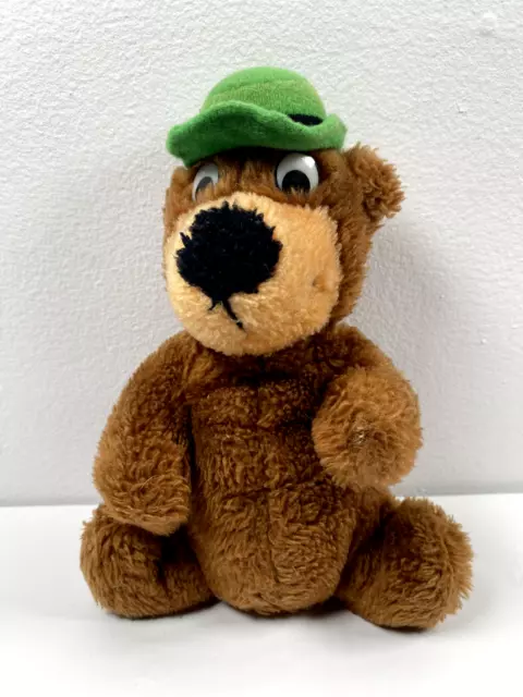 Vintage Yogi Bear 10" Plush Hanna Barbera Mighty Star 1980 Stuffed Toy