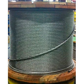 Southern Wire 1000' 1/8" Diameter 7x7 Type 304 Stainless Steel Cable Southern