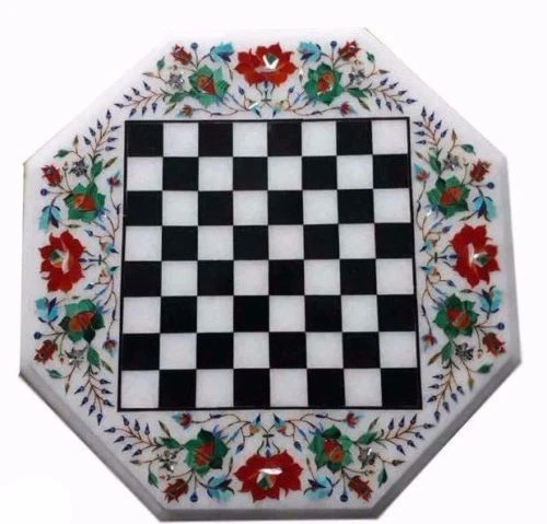 Table Basse En Agate – Faite Main – Multicolore – Déco Maison