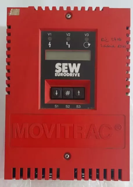 SEW-Eurodrive - Movitrac - 1108 403 4 00 - Convertisseur 8256632 1,7kVA -