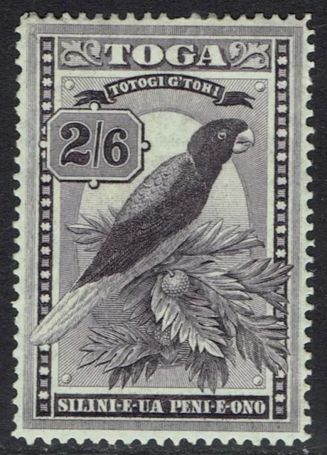 Tonga 1942 Bird 2/6 Wmk Multi Script Ca