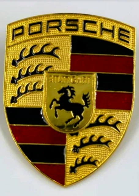 Emblème De Capot Moteur Porsche 911 F - Lettrage D'origine, Occasion