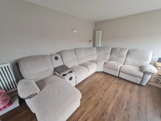 Lazyboy Corner Sofa NEVADA, 6 Seater With Chaise And Recliner
