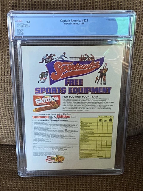 CAPTAIN AMERICA #323 CGC Graded 9.6 First Appearance Super Patriot 2