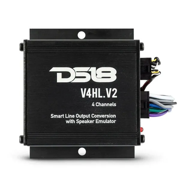 DS18 V4HL.V2 4-Channel Hi/Lo Converter w Speaker Emulator