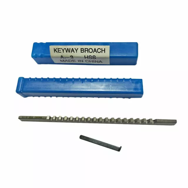 2mm A Push Type Keyway Broach Cutter Metric Size Metalworking CNC Cutting Tool