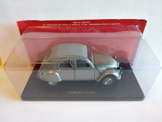 DIE CAST 1/24 Leo Models CITROËN 2 CV 4 1976 AUTO VINTAGE