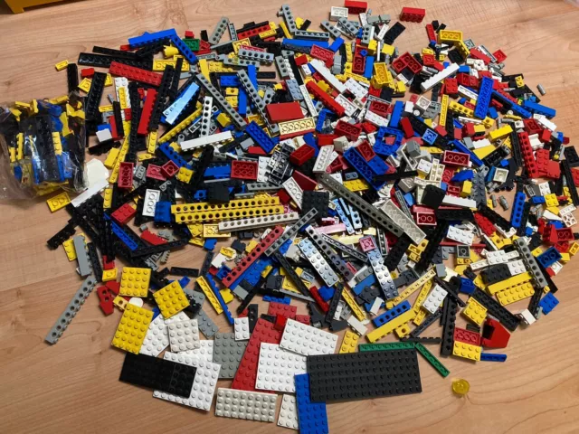 Lego vintage technic legoland city pièces usées, avec traces plus de 1,6 kilo