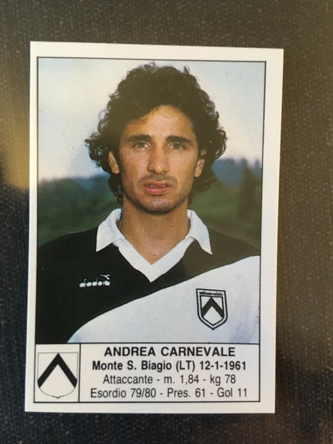 STICKER ARTHUR ZICO UDINESE #222 EDIS CALCIATORI 1984/85 MINT TOPLOADER