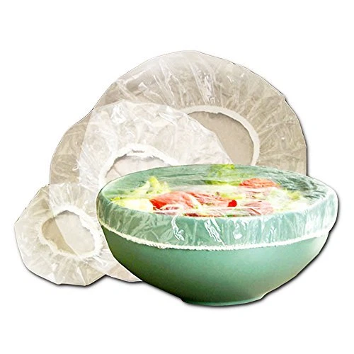 Set of 24 Reusable Elastic Bowl Dish & Plate Covers - 3 Sizes