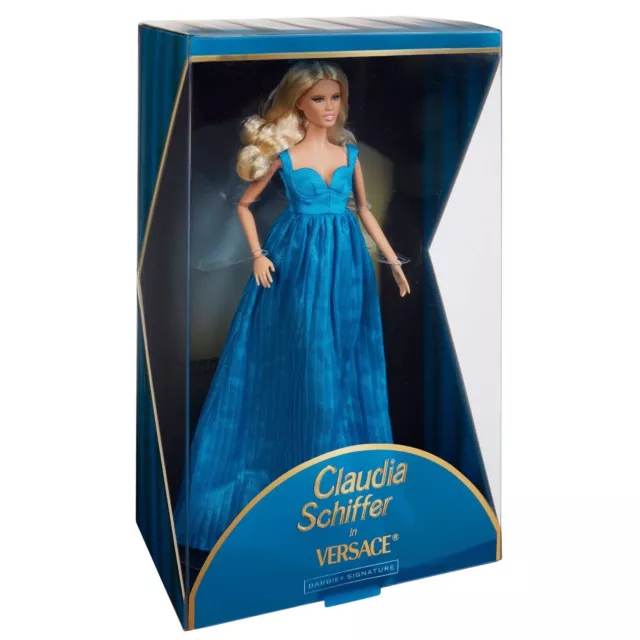 Mattel Claudia Schiffer Barbie-Puppe In Versace NEU OVP