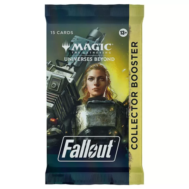 MTG: Fallout Coleccionista Booster Paquete Magia The Gathering 15-Card Booster