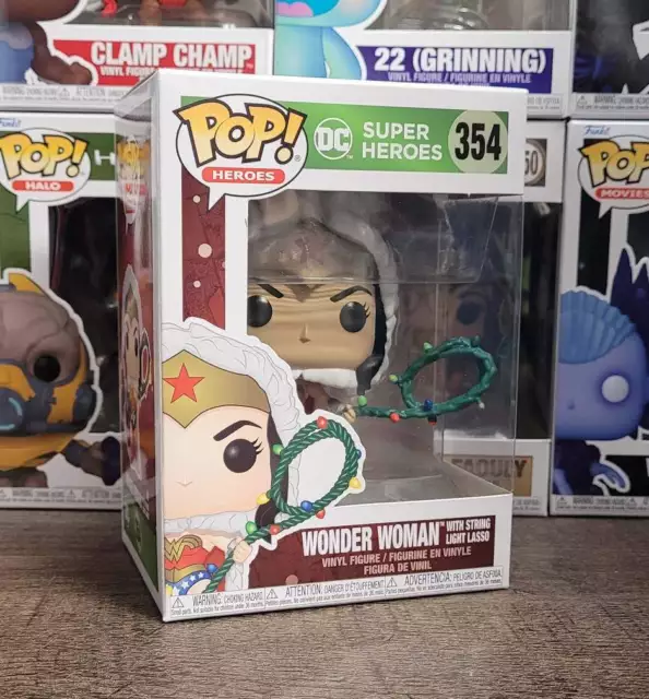 Wonder Woman With String Light Lasso #354 - DC Super Heroes Pop! Heroes [Holiday