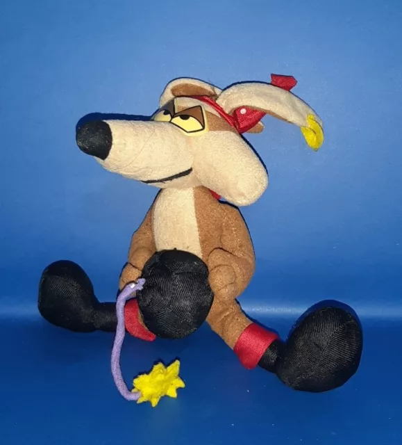LOONEY TUNES 25CM Plush Wile E. Coyote Plush Boxing Plush Toy Doll £26.