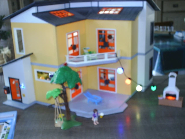 Playmobil R2177 Maison Moderne - Tableau Avec Support Transparent Pour Chambre 5306 - Occasion