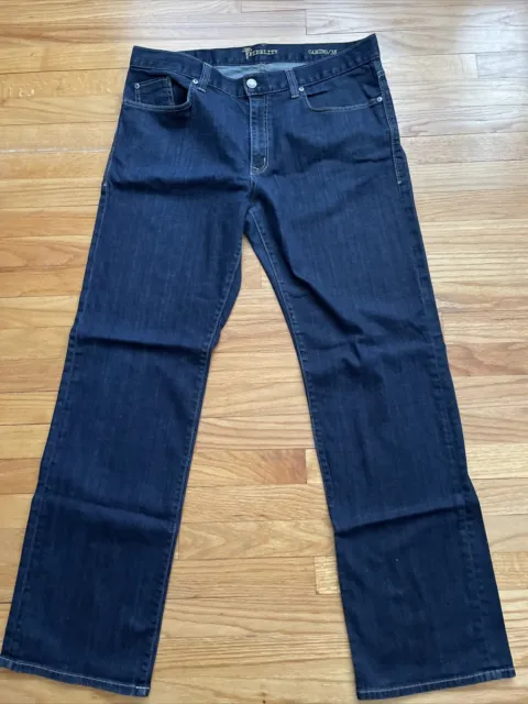 FIDELITY Camino RELAXED Men's jeans 38/34  Dark Wash B4
