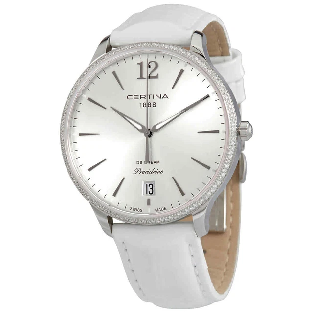 OROLOGIO DONNA CERTINA DS Dream Precidrive Quadrante Argento C021