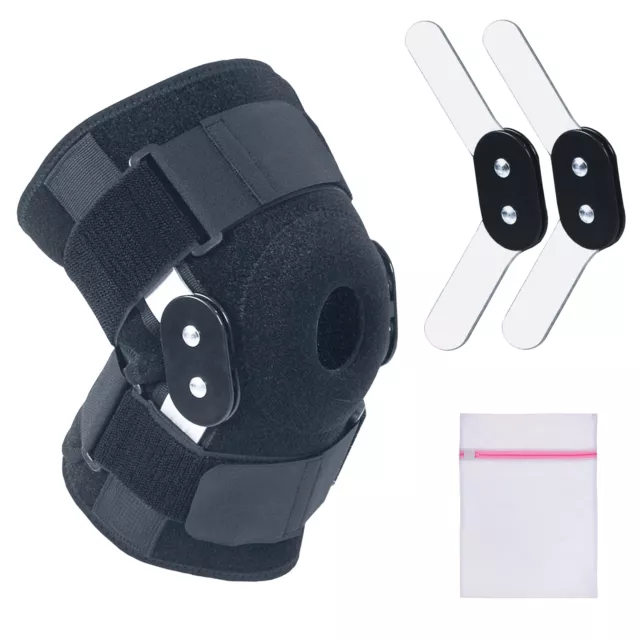 Hinged Open Patella Knee Brace Support for Tendon Ligament Sports Arthritis