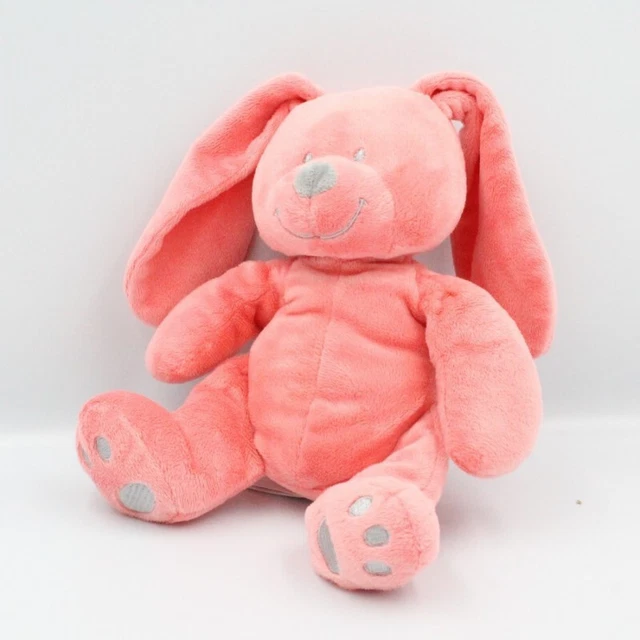 Doudou lapin rose gris SIMBA TOYS KIABI - 21997
