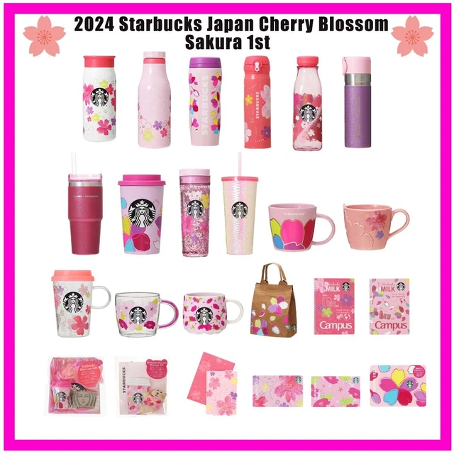 PSL STARBUCKS JAPAN cherry blossom 2024 1st Sakura tumbler Mug Cup 64.