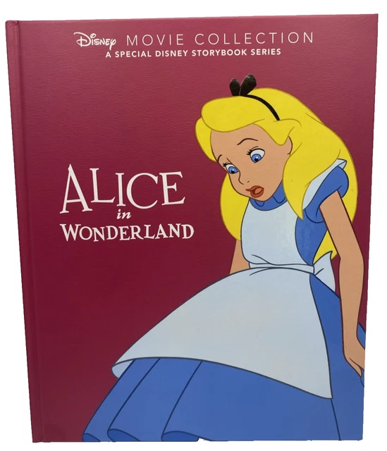 DISNEY MOVIE COLLECTION Alice in Wonderland Hardcover Story Book $4.95 ...