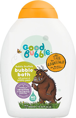 Buen baño de burbujas Gruffalo con extracto de pera espinosa - 400 ml bebé sin lágrimas