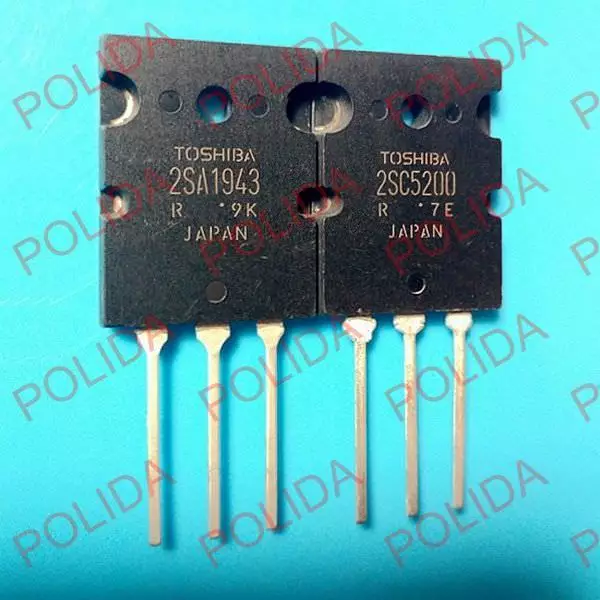 1pair OR 2PCS TOSHIBA TO-3PL 2SA1943-R/2SC5200-R 2SA1943/2SC5200 A1943/C5200