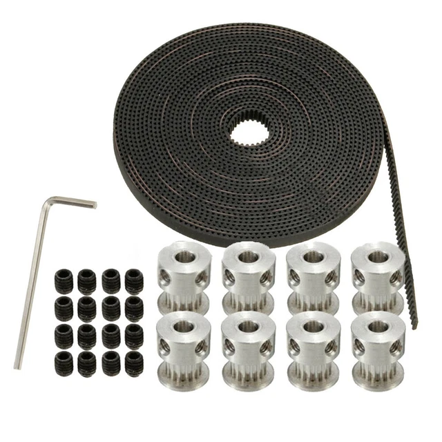 Pièces Ceinture Poulie 5M Courroie de Distribution Bore for Reprap Prusa Mendel