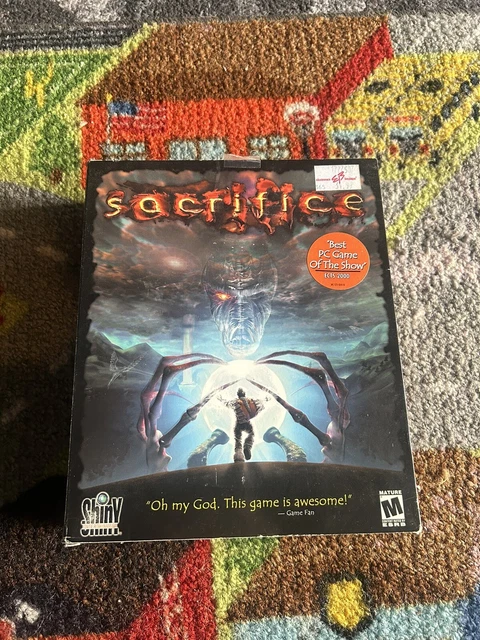 Sacrifice PC big box carton Italien Italiano Italian NEW/NEUF