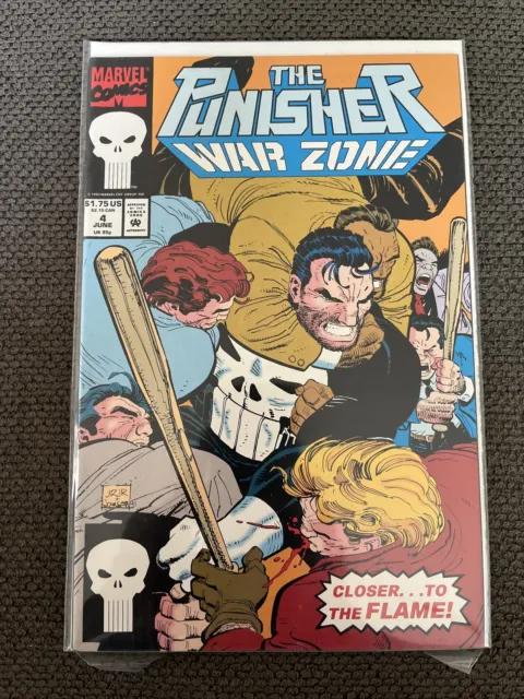 The Punisher War Zone #4 June 1992 Closer To The Flame Marvel Comics Comic Book
