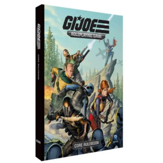 Renegade Game Studios Gi Joe Juego de Rol Core Libro de Reglas Edades 18+ y Más